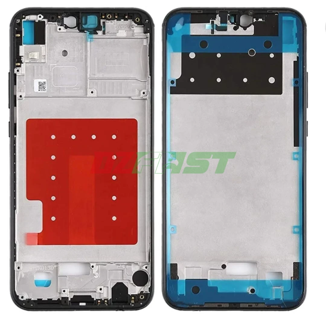 Mumbi Custodia Sottile Trasparente Per Huawei P20 Lite - Nero Trasparente, Protezione Antiurto